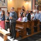 Pożegnanie Księdza Dariusza i przywitanie Księdza Dawida