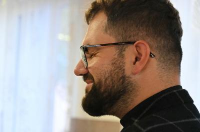 Fotorelacja ze spotkania autorskiego z ks. Przemysławem Wysoglądem