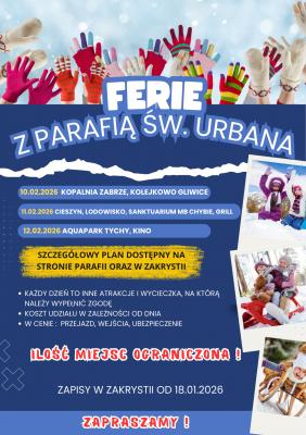 Ferie 2026 z Parafią 